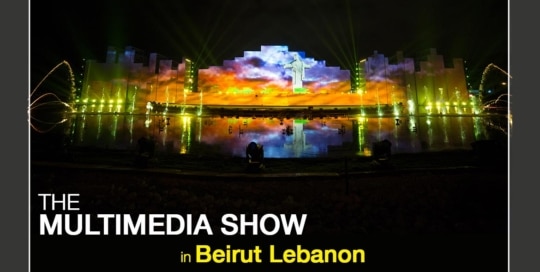 Kamera/postprodukcia multimediálnej show v Libanone mlv.sk animacie video grafika reklamne studio ilustracia fotografia livestream videostream