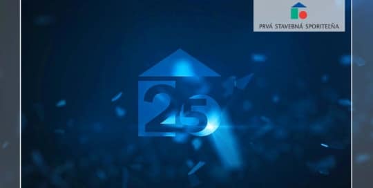 Prvá stavebná sporiteľňa - 25. výročie mlv.sk animacie video grafika reklamne studio ilustracia fotografia livestream videostream
